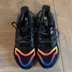 Adidas Ultraboost Black Multicolor Sneakers
